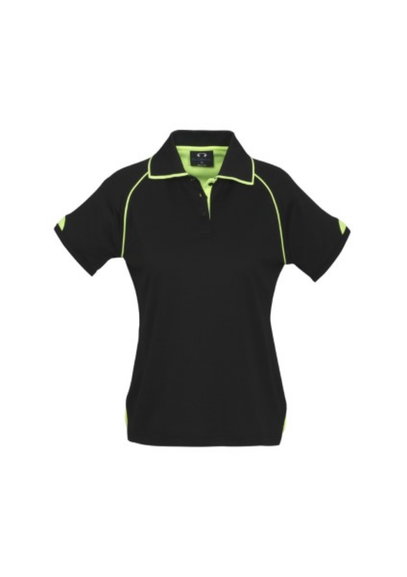 Picture of Biz Collection Ladies Fusion Polo Shirt Bizcool Cotton Back polyester